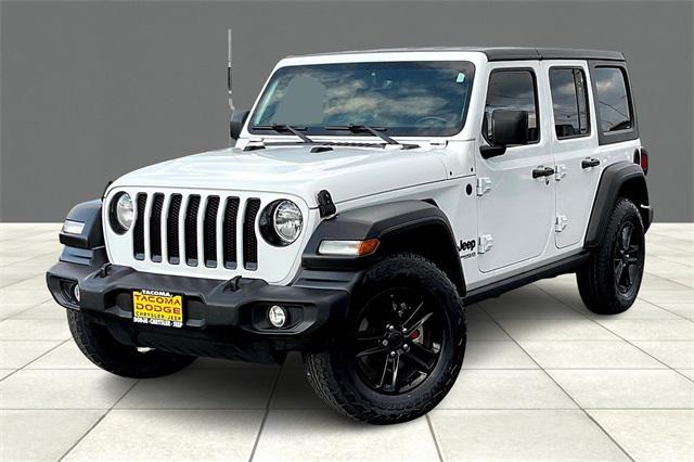 used 2021 Jeep Wrangler Unlimited car, priced at $31,000