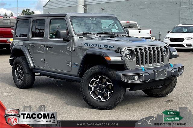 used 2023 Jeep Wrangler 4xe car, priced at $36,997