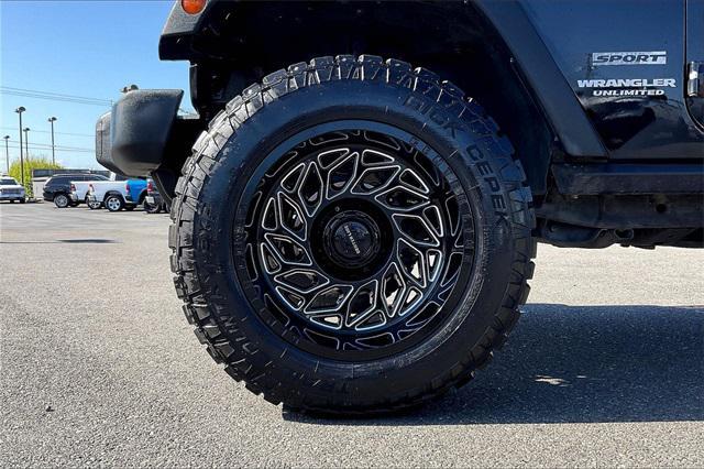 used 2017 Jeep Wrangler Unlimited car, priced at $26,997