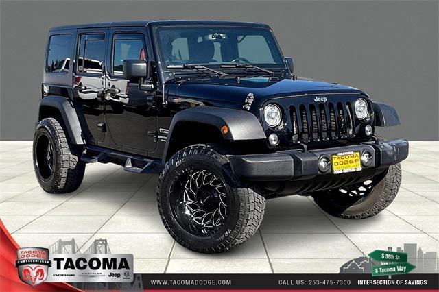 used 2017 Jeep Wrangler Unlimited car, priced at $26,997