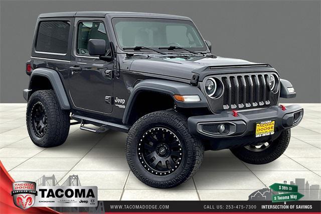 used 2018 Jeep Wrangler car, priced at $23,074