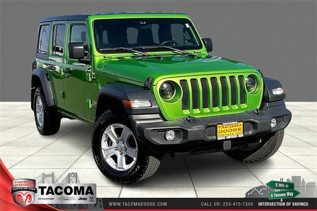 used 2019 Jeep Wrangler Unlimited car, priced at $22,997