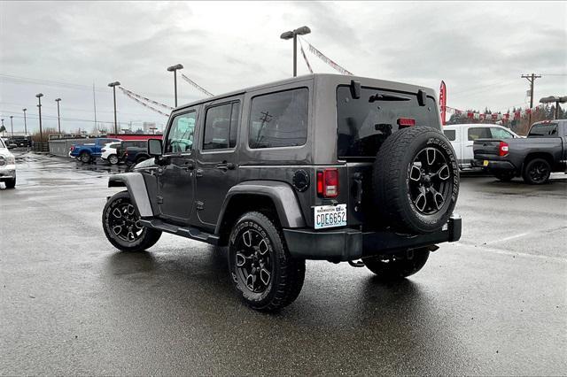 used 2017 Jeep Wrangler Unlimited car, priced at $29,000