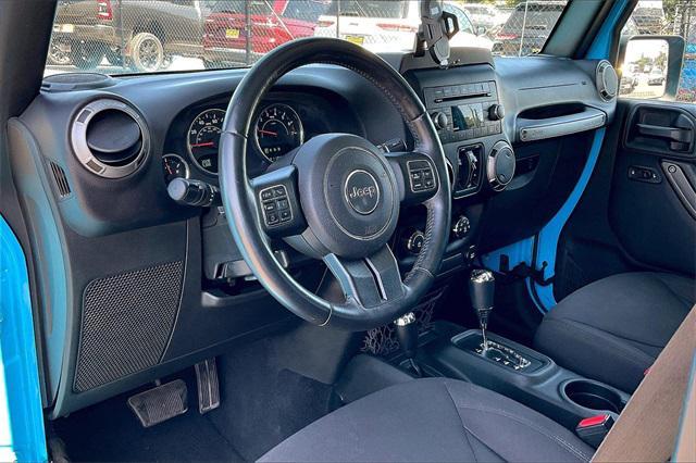 used 2017 Jeep Wrangler Unlimited car, priced at $25,000