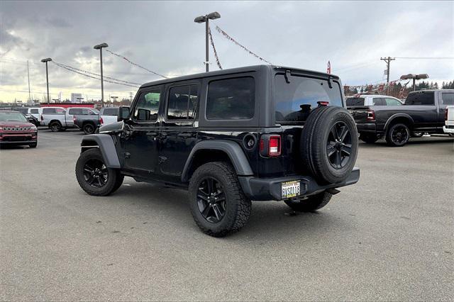 used 2020 Jeep Wrangler Unlimited car, priced at $27,997