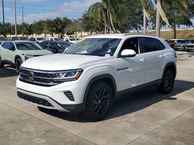 used 2021 Volkswagen Atlas Cross Sport car, priced at $24,995