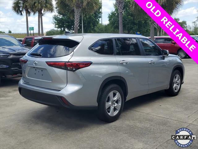 used 2023 Toyota Highlander car, priced at $24,991