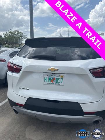 used 2022 Chevrolet Blazer car, priced at $22,977