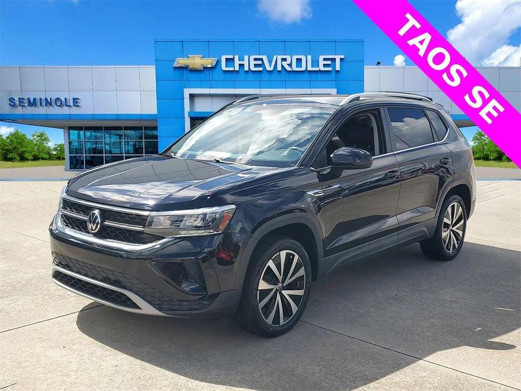 used 2022 Volkswagen Taos car, priced at $18,577