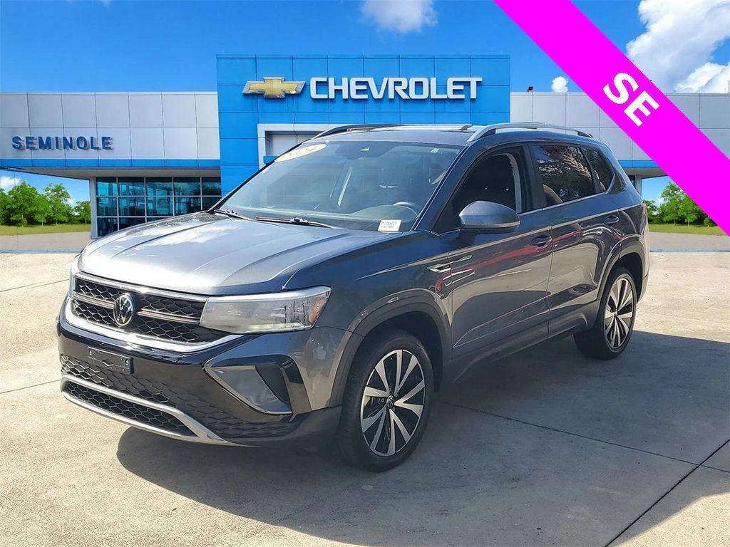 used 2024 Volkswagen Taos car, priced at $16,577