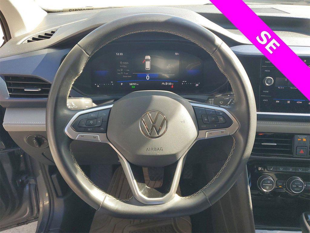 used 2024 Volkswagen Taos car, priced at $16,577