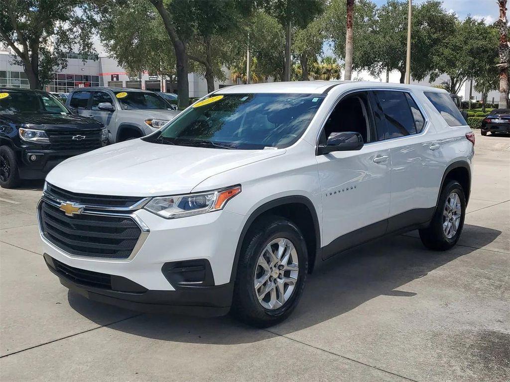 used 2021 Chevrolet Traverse car, priced at $16,973