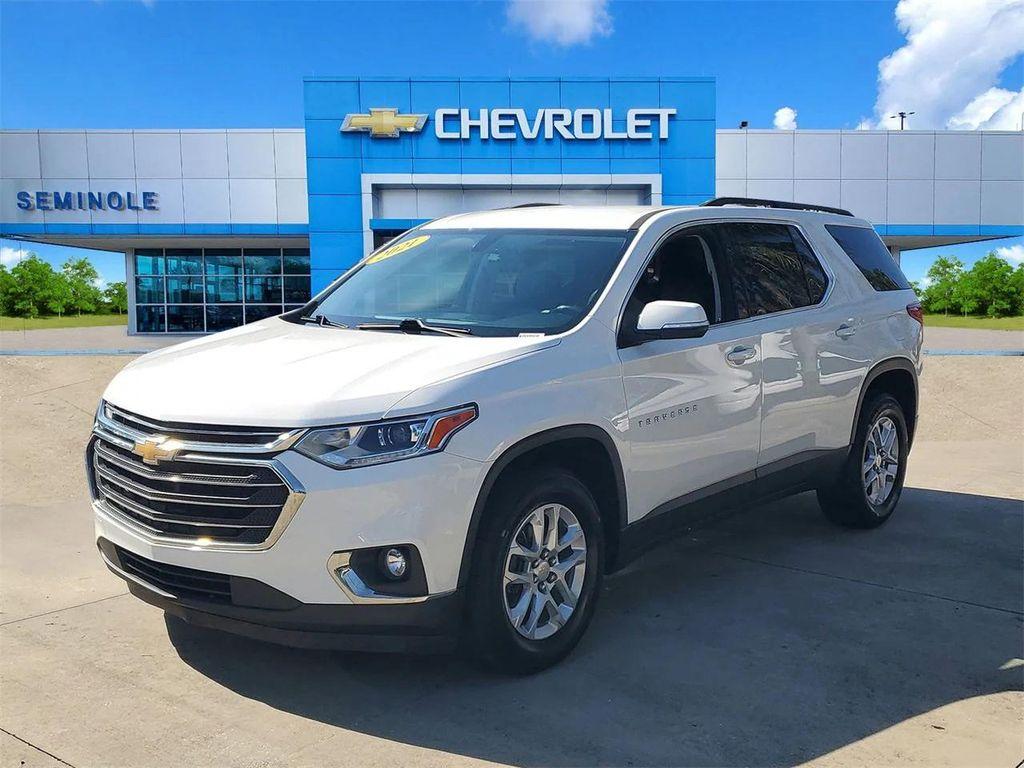 used 2021 Chevrolet Traverse car, priced at $23,497