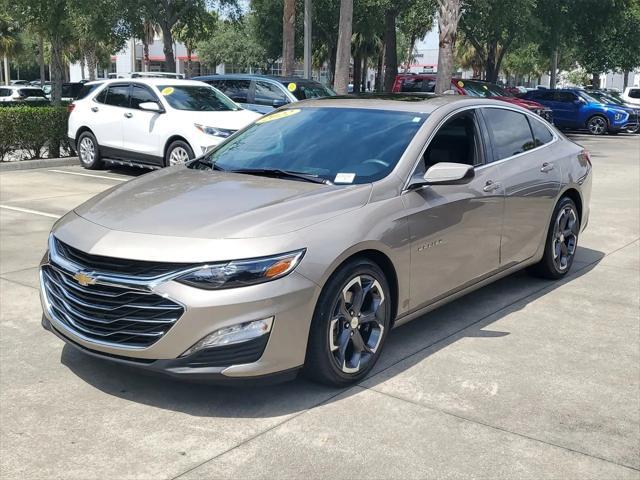 used 2022 Chevrolet Malibu car, priced at $18,991