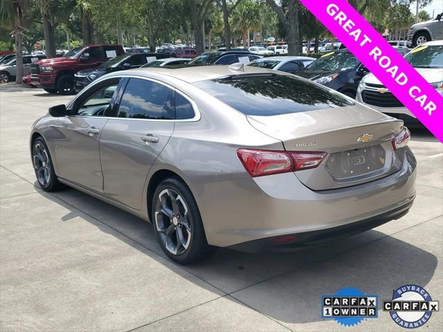 used 2022 Chevrolet Malibu car, priced at $18,991