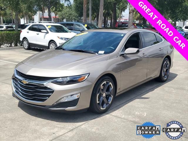 used 2022 Chevrolet Malibu car, priced at $18,991
