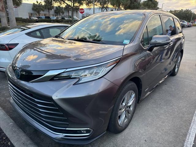 used 2021 Toyota Sienna car, priced at $36,995