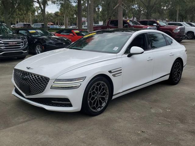 used 2021 Genesis G80 car, priced at $27,991