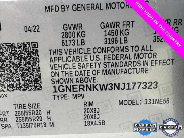 used 2022 Chevrolet Traverse car, priced at $36,877