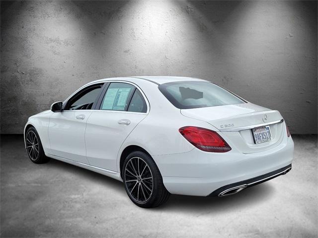 used 2021 Mercedes-Benz C-Class car, priced at $23,995