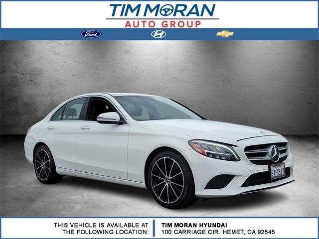 used 2021 Mercedes-Benz C-Class car, priced at $23,995