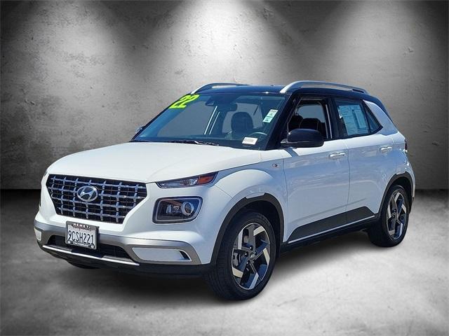 used 2022 Hyundai Venue car, priced at $18,716