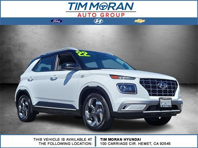 used 2022 Hyundai Venue car, priced at $18,716