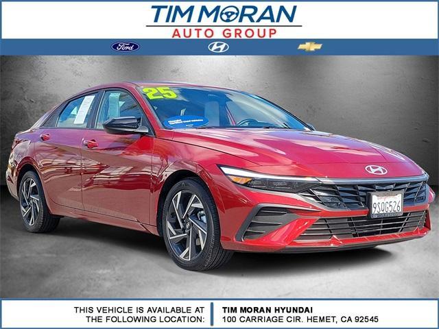 used 2025 Hyundai Elantra car, priced at $21,987