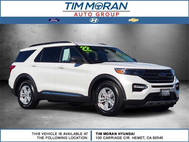 used 2022 Ford Explorer car, priced at $21,343