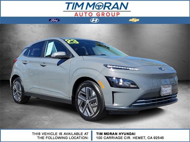 used 2023 Hyundai Kona EV car, priced at $16,584