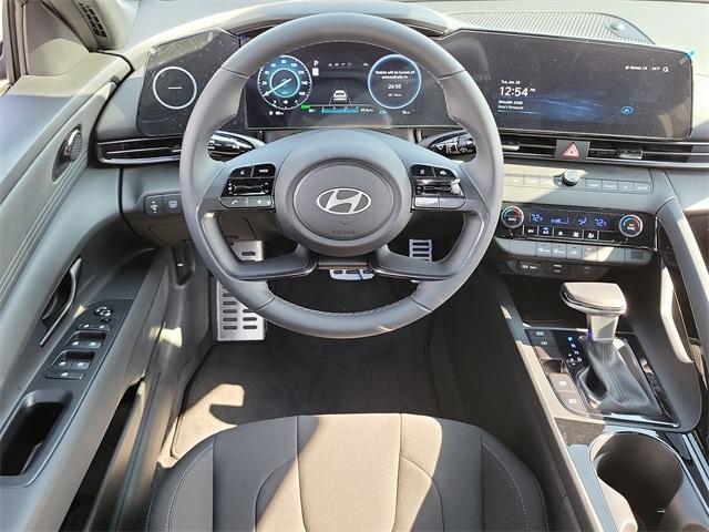 new 2025 Hyundai Elantra HEV car, priced at $28,240