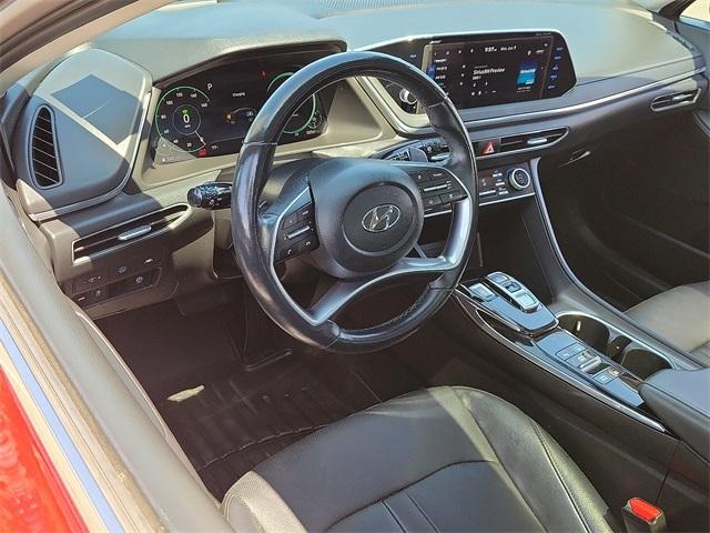 used 2023 Hyundai Sonata Hybrid car, priced at $25,499