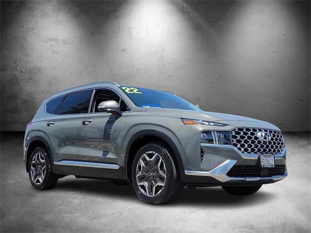 used 2022 Hyundai Santa Fe car, priced at $27,699
