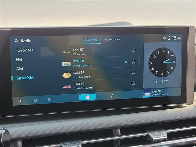 new 2025 Hyundai Tucson car, priced at $30,610