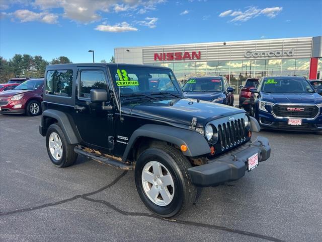 used 2013 Jeep Wrangler car, priced at $12,995