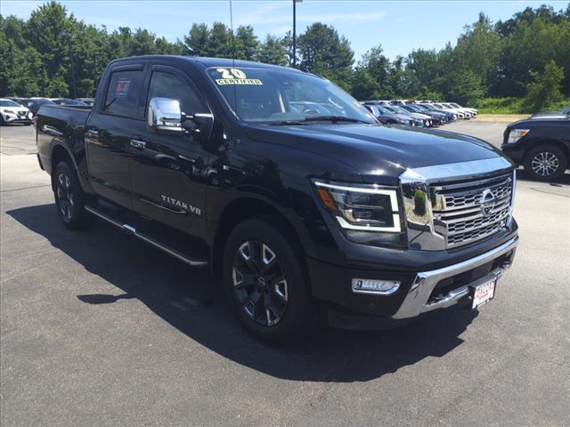 used 2020 Nissan Titan car, priced at $42,700