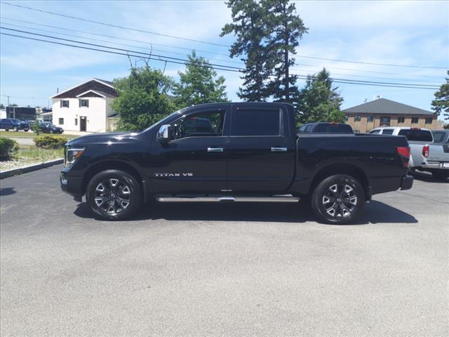 used 2020 Nissan Titan car, priced at $42,700