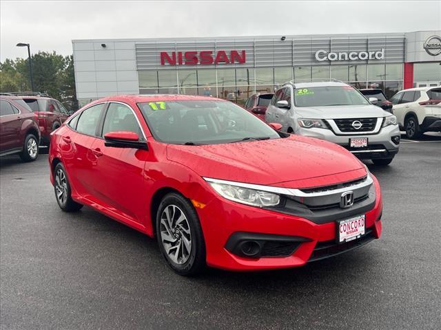 used 2017 Honda Civic car, priced at $18,995