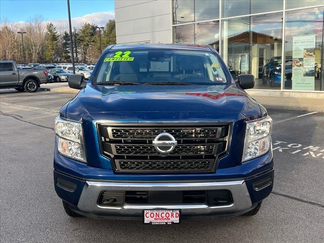 used 2022 Nissan Titan car, priced at $35,595