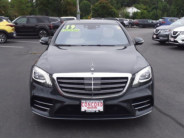 used 2019 Mercedes-Benz S-Class car, priced at $44,995