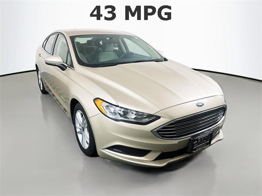 used 2018 Ford Fusion Hybrid car, priced at $14,998