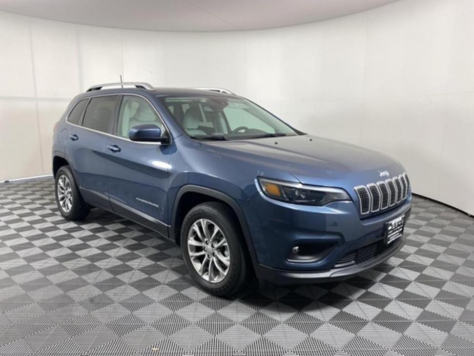 used 2021 Jeep Cherokee car, priced at $22,099