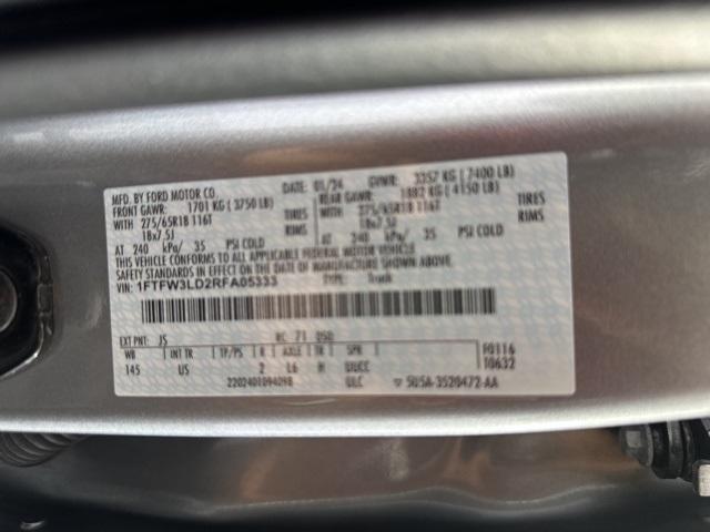 used 2024 Ford F-150 car, priced at $42,499