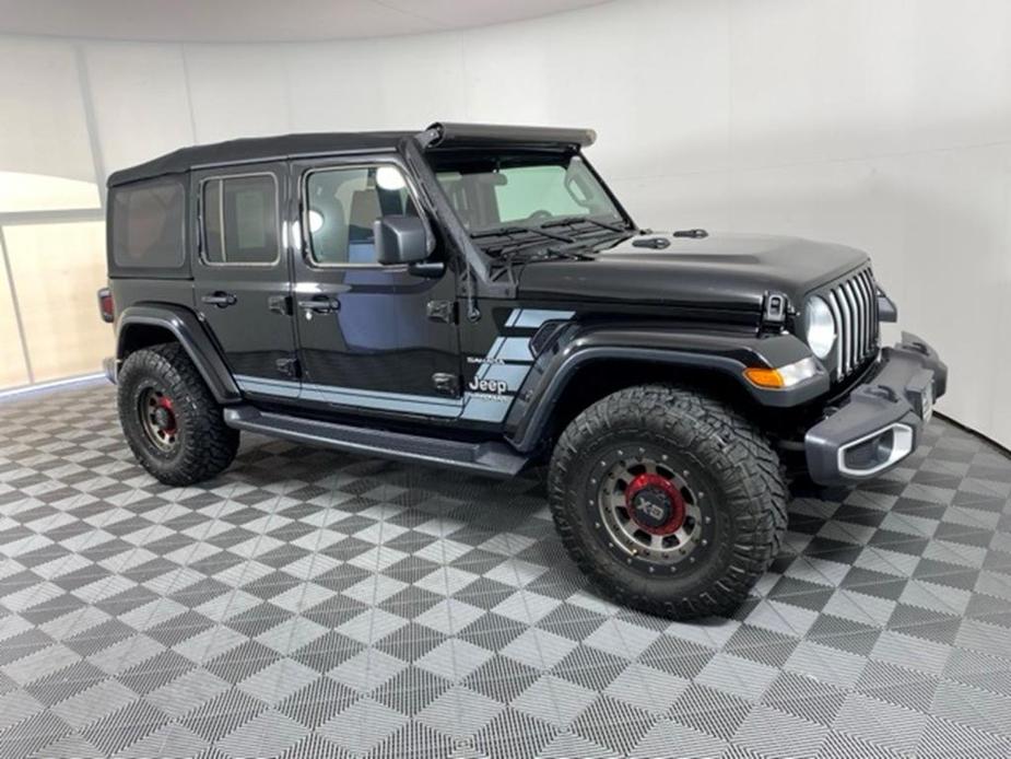 used 2020 Jeep Wrangler Unlimited car, priced at $38,235