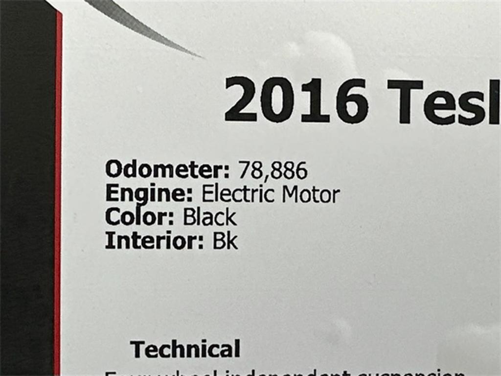 used 2016 Tesla Model S car, priced at $19,585