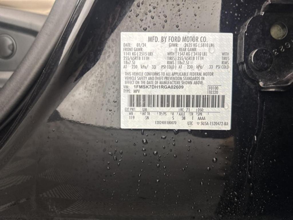 used 2024 Ford Explorer car, priced at $29,911