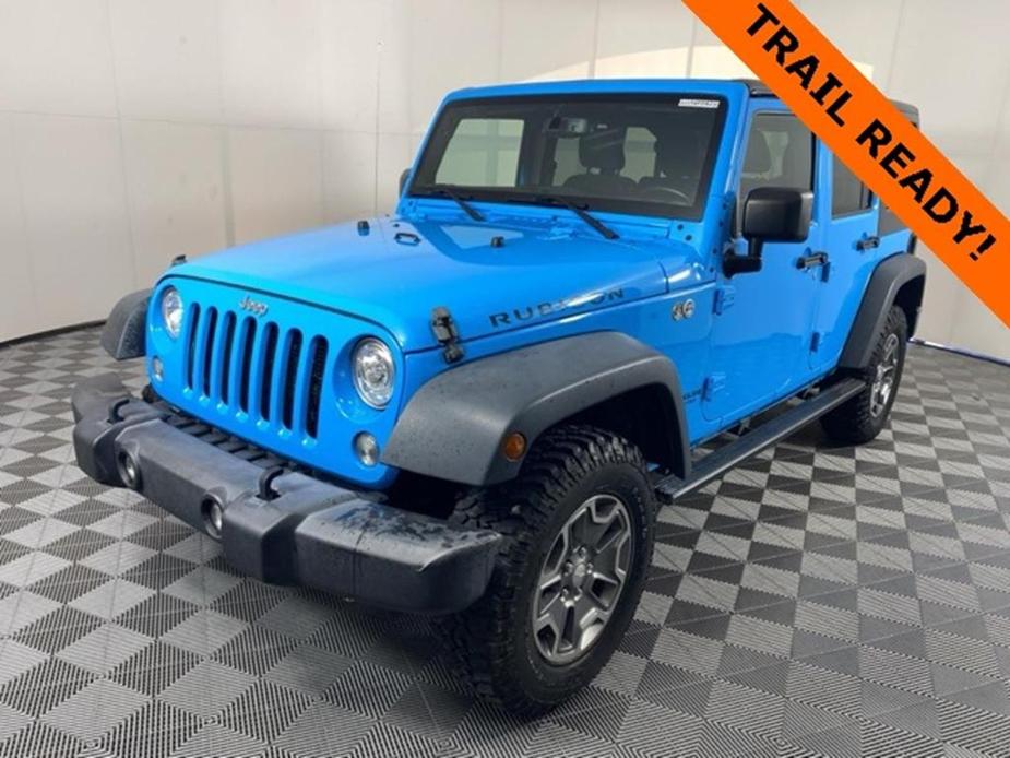 used 2017 Jeep Wrangler Unlimited car, priced at $25,478