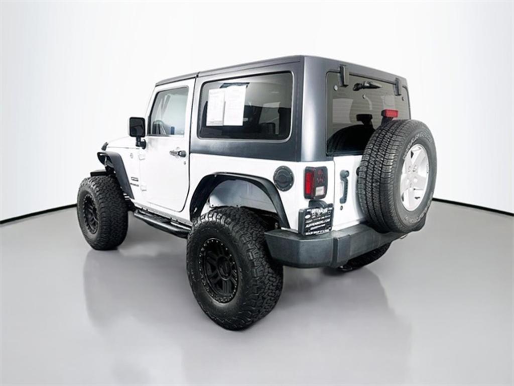 used 2017 Jeep Wrangler car, priced at $14,499