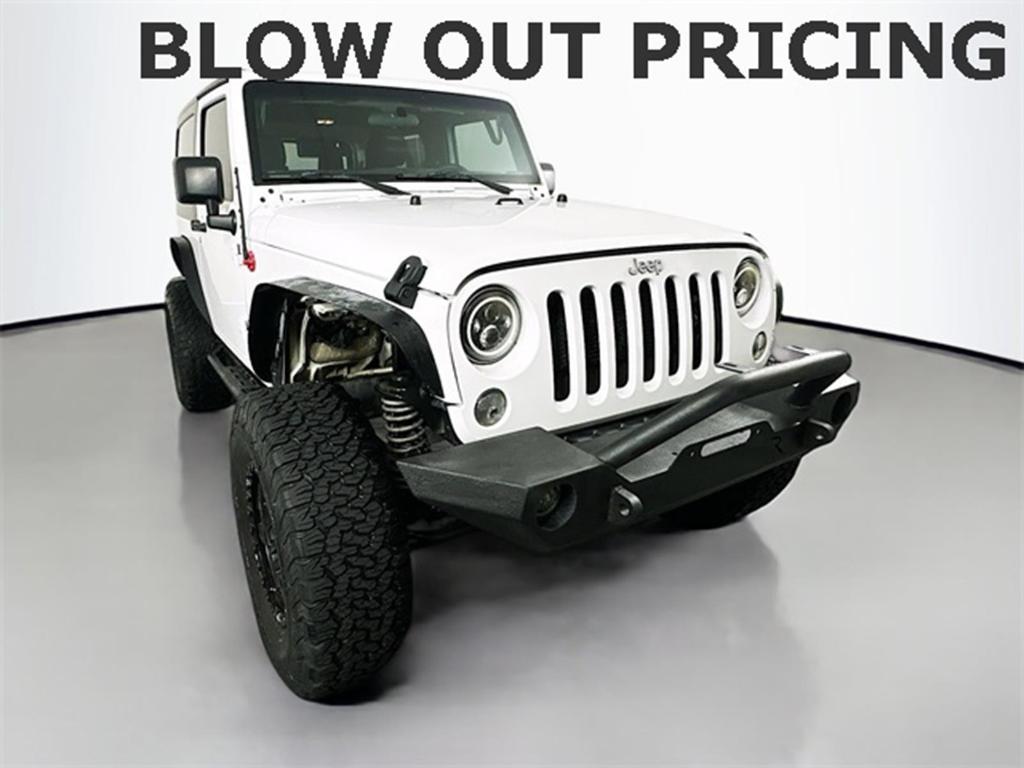 used 2017 Jeep Wrangler car, priced at $14,499