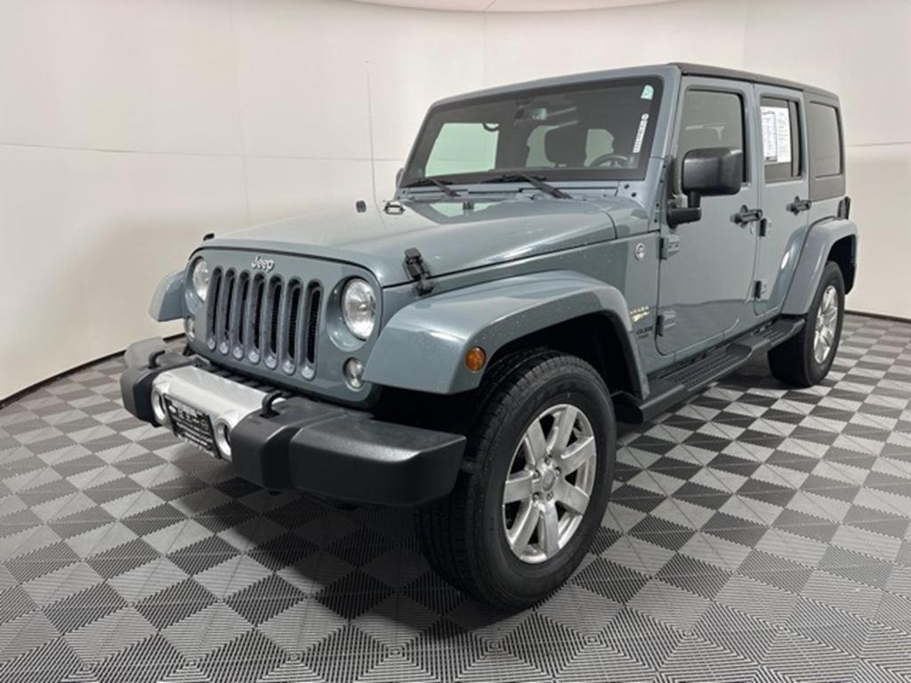 used 2014 Jeep Wrangler Unlimited car, priced at $18,458